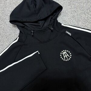 UNRL Hoodie Barstool Sports Performance Pullover Sweatshirt Gym Black Mens M